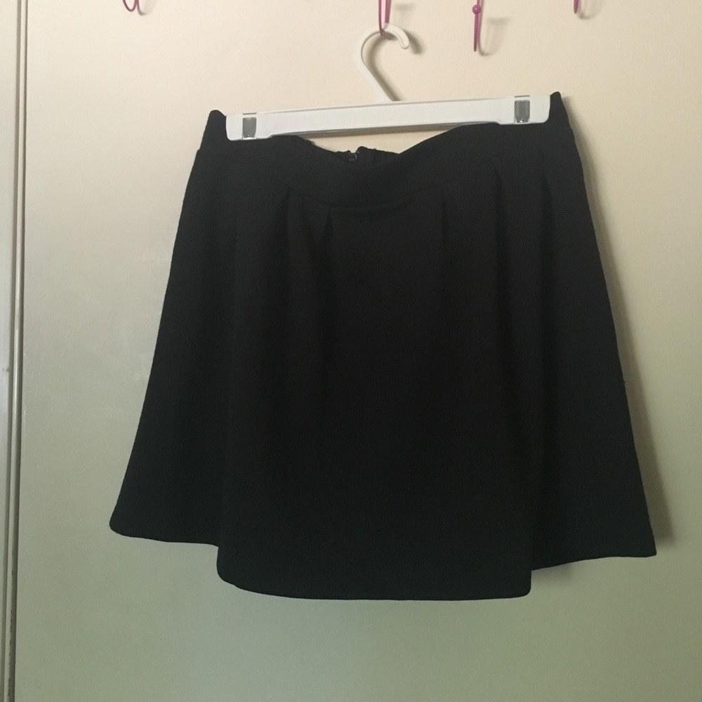 Black Skater Skirt